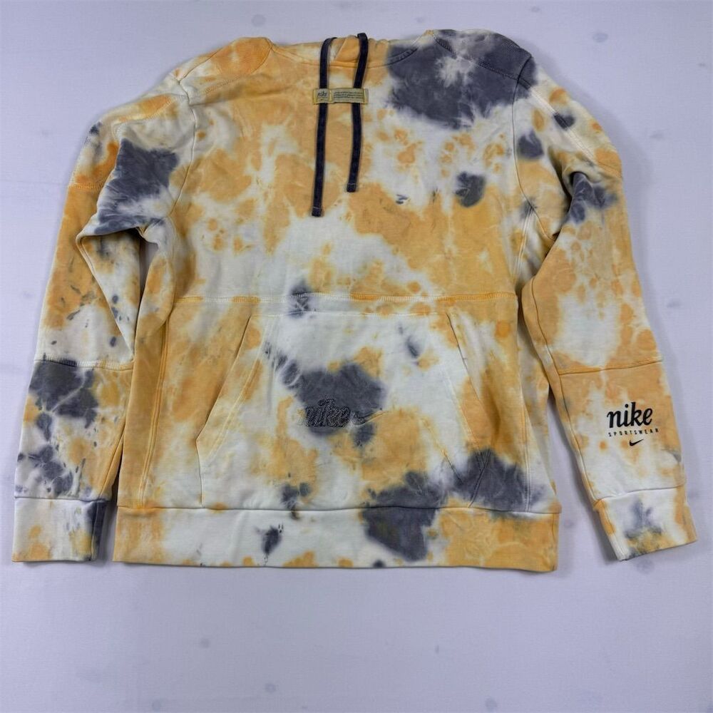 Nike Tie-Dye Pullover Hoodie Multicolor Men’s Size M Graphic Print